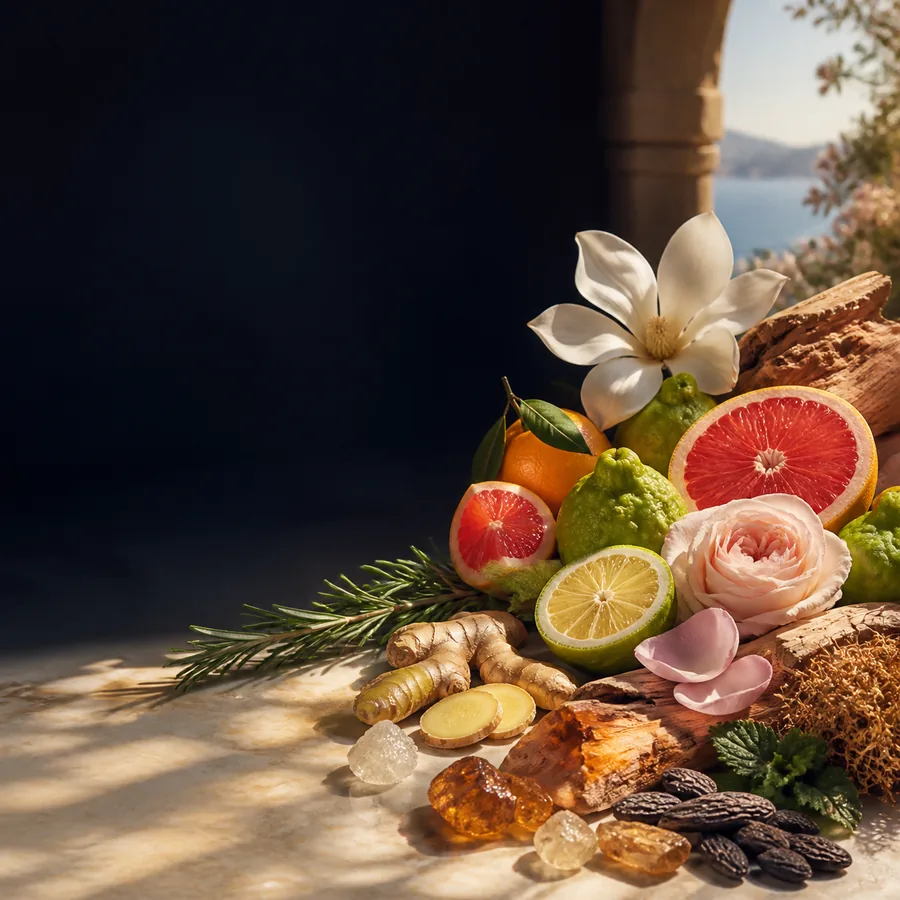 Sospiro Vibrato notes: grapefruit, ginger, florals and woods